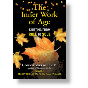 Cover of "The Inner Work of Age: Shifting From Roll to Soul" by Dr. Connie Zweig, published by  Park Street Press  